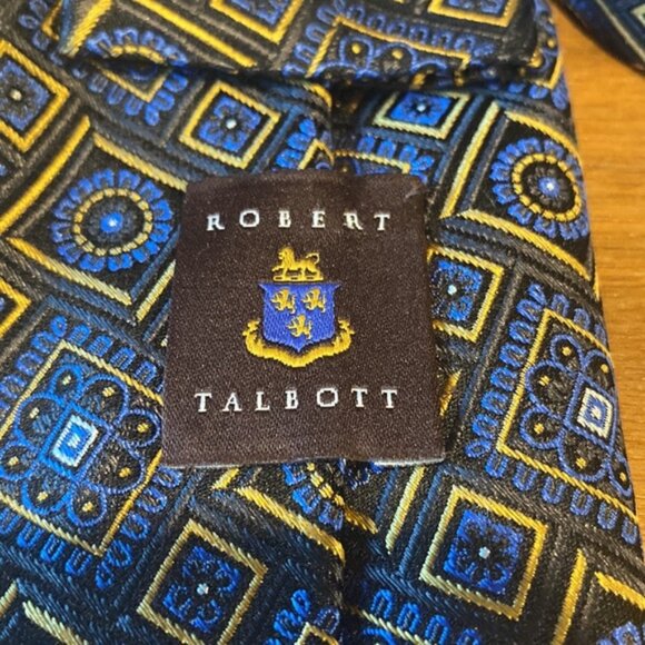 Robert Talbot, best of class 100% silk tie made in the USA. - Picture 4 of 8